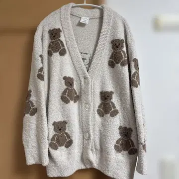 젤라또피케 가디건 곰돌이