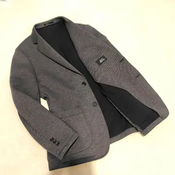 새상품급 파자마 수트 테일러드 자켓 트래블 스트레치 워셔블 그레이 M
