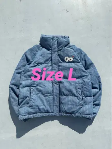 9090 로고 리치 퍼퍼 자켓 L