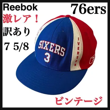 초레어! 76ers HARDWOODCLASSICS 캡 리복