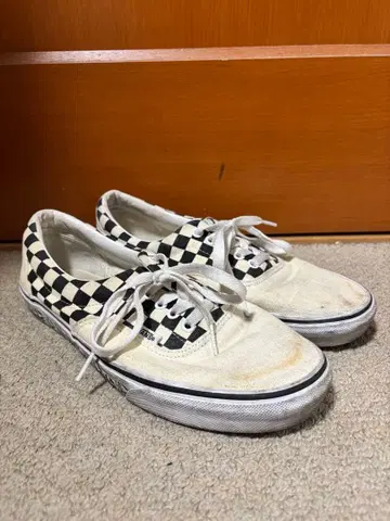 Vans era bmx 체크 무늬