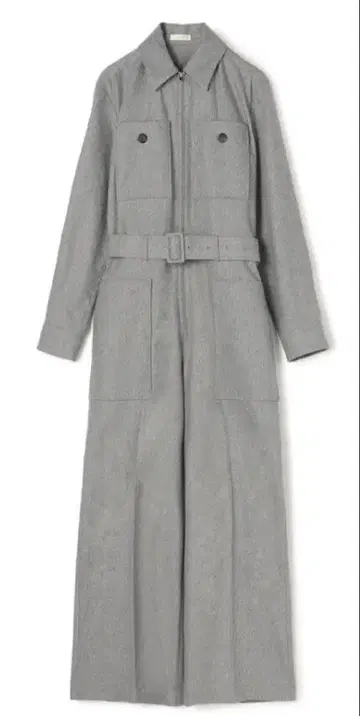 데프레 울 캐시미어 포플린 멜톤 점프수트 택 포함 새상품