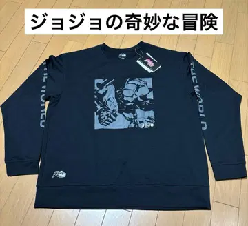 죠죠의 기묘한 모험 러닝 긴팔 T셔츠 더 월드