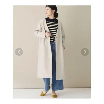 CRAFT STANDARD BOUTIQUE BIG 포켓 노카라 코트