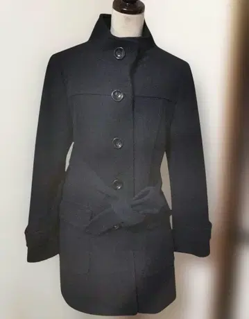 23구 울 롱 코트 일본제 40 사이즈