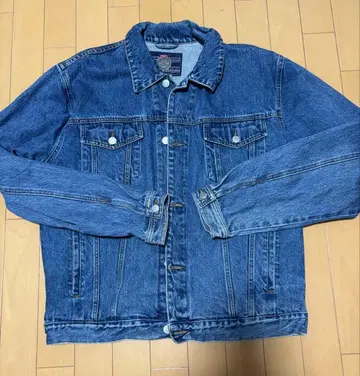 90s 데님 자켓 jinglers L