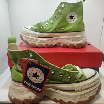 [ 새상품급 ] CONVERSE 그린 하이컷 스니커즈