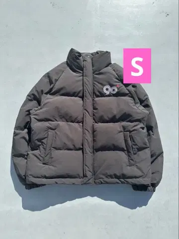 9090 로고 리치 퍼퍼 재킷 S
