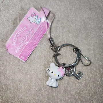 챠미 키티 스트랩 키링