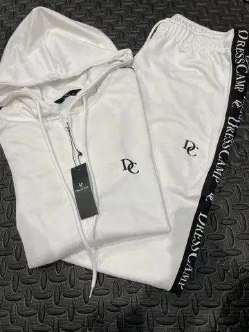 새상품!드레스캠프!남성용M!셋업!후드티!저지,맨투맨