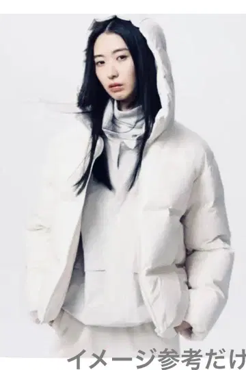 UNIQLO 아이보리 화이트 계열 / 다운 80% 자켓 코트 특가