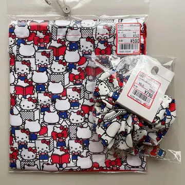 헬로키티 아베일 복조리&스크런치