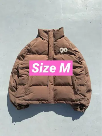 9090 Logo Rich Puffer Jacket M