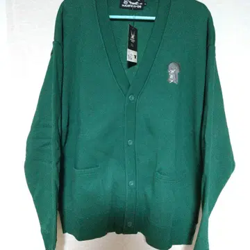 새상품! 와치필드 다얀의 가디건 L 속기모 그린