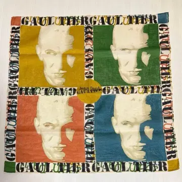 빈티지 Jean Paul Gaultier 손수건 장 폴 고티에