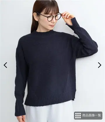 슬라브얀 풀오버 네이비 LILASIC 리라시크 나츄란