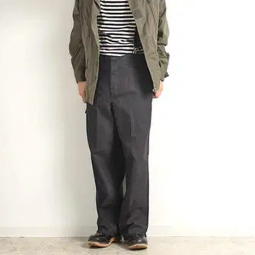 독일군 서스펜더 부착 밀리터리 팬츠