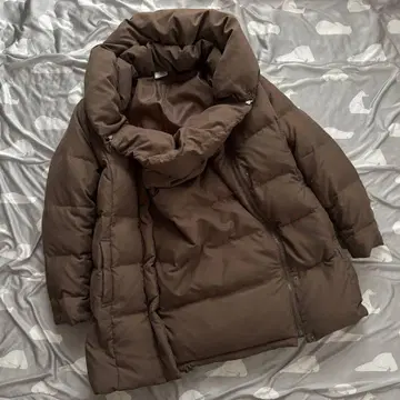 새상품급 슈슈드마망 마터니티 다운 코트 브라운 M 사이즈