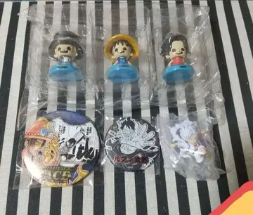 원피스 루피 니카 에이스 사보 캔뱃지 피규어 원피스 열매 가챠