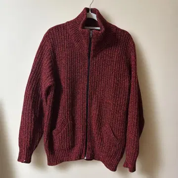 80s L.L.Bean 드라이버 니트 TALON 지퍼 USA