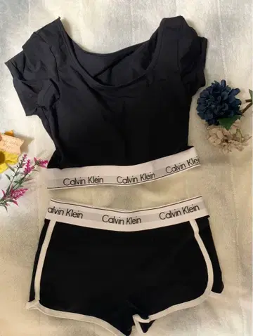 캘빈 클라인 블랙 셋업 S 사이즈