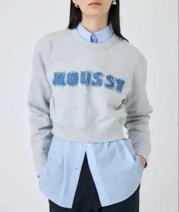 MOUSSY 그레이 트레이닝복