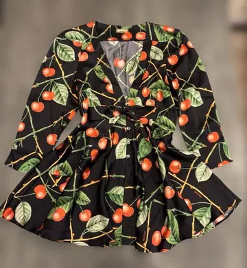 galliano 가리아노 실크 블라우스 38 체리