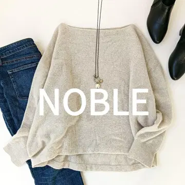 컨디션 최상 노블(NOBLE) 파인 울 돌먼 풀오버 루즈핏 깔끔