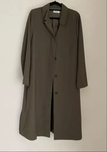 LEPSIM 올리브 그린 롱 코트 M