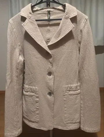 플라보아 자켓 베이지 사이즈 1 모 100%