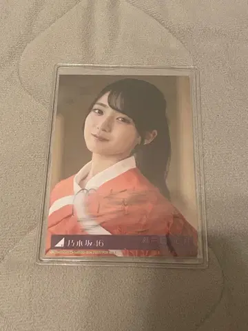 노기자카46 세토구치 신게츠 친필 사인 브로마이드 Same numbers