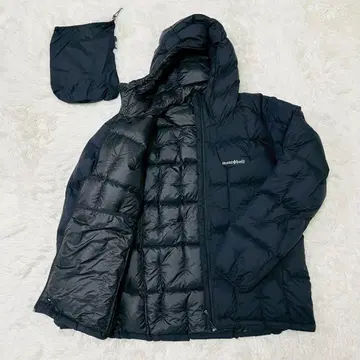 몽벨 네쥬 다운 후드티 Men's XL 블랙 1101673