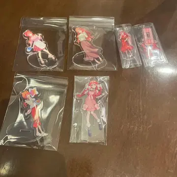 나카노 이츠키 아크릴 스탠드 6개 세트