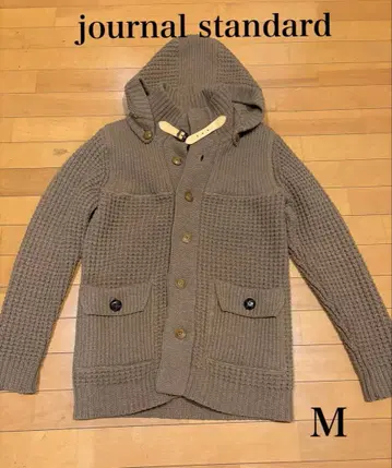 journalstandard 저널 스탠다드 니트 코트 후드 부착
