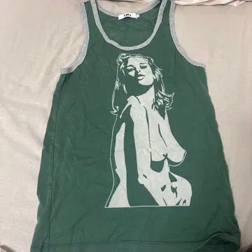 HYSTERIC GLAMOUR 그린 탱크탑 S 사이즈