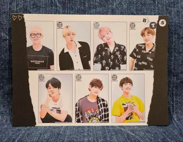 재고 2. BTS 올 메모장 20매 한국제작자님