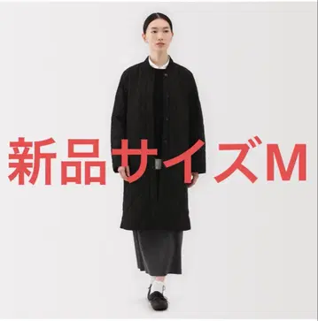 무인양품 솜 퀼팅 코트 M