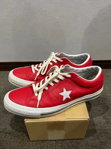 CONVERSE ALL STAR 레드 스니커즈