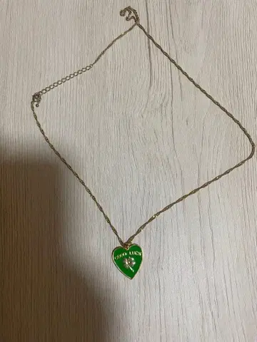 beams 하트 펜던트 목걸이 세트