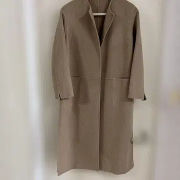 Deuxieme Classe victorian 리버 롱 노카라 코트