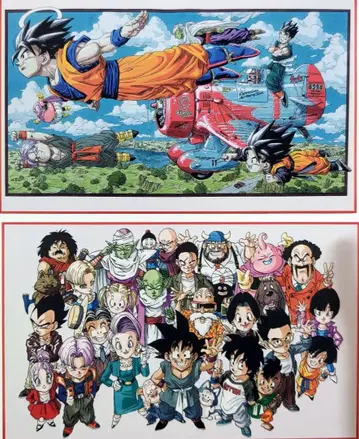 제일복권 드래곤볼 펼침식 비주얼 보드 C상 2종 세트