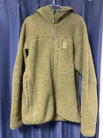 플리스 자켓 후드 부착