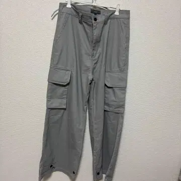 CLEL 밀리터리 플레어 카고 팬츠