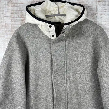 [sn] super.natural 그레이 롱 자켓