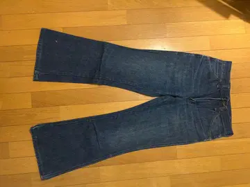 Wrangler 부츠컷 데님 다크 블루