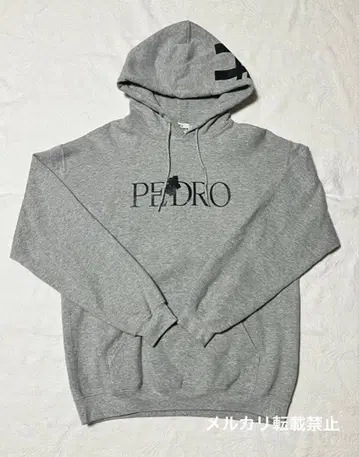 PEDRO 아유니 D 타워 레코드 후드티 그레이