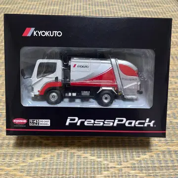 극동개발공업 프레스식 쓰레기 수집차 프레스팩 1/43 미니카