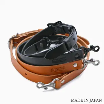 [증정품 포함] 새상품 카와니시카방 가죽 숄더 부품 블랙