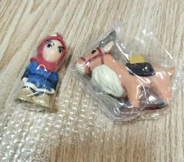 지브리 모노노케 히메 손가락 인형 아시타카 야크루 단종 레어