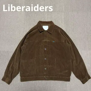 리베레이더스 코듀로이 트래커 자켓 브라운 M 블루종